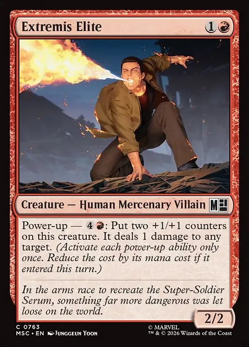 Extremis Elite · Marvel Super Heroes Commander 763/9
