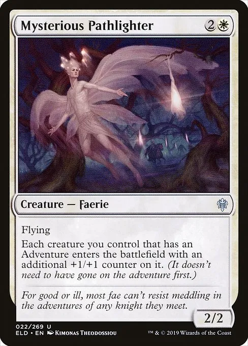 Mysterious Pathlighter · Throne of Eldraine 22/398