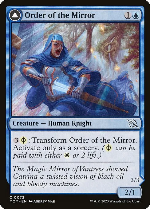 Order of the Mirror // Order of the Alabaster Host · March of the Machine 72/387