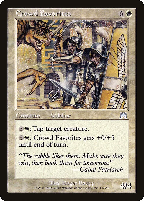 Crowd Favorites · Onslaught 15/351