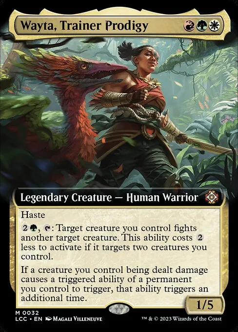 Wayta, Trainer Prodigy · The Lost Caverns of Ixalan Commander 32/370