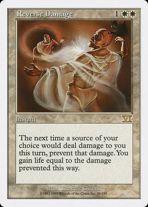 Reverse Damage · Classic Sixth Edition 39/351