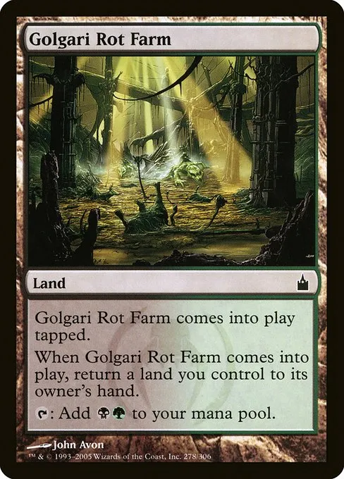 Golgari Rot Farm · Ravnica: City of Guilds 278/306