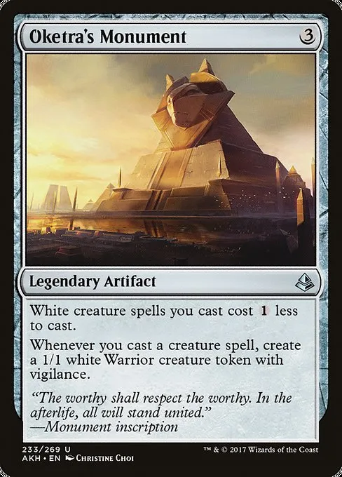 Oketra's Monument · Amonkhet 233/287