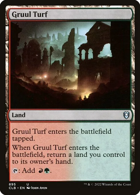 Gruul Turf · Commander Legends: Battle for Baldur's Gate 895/936