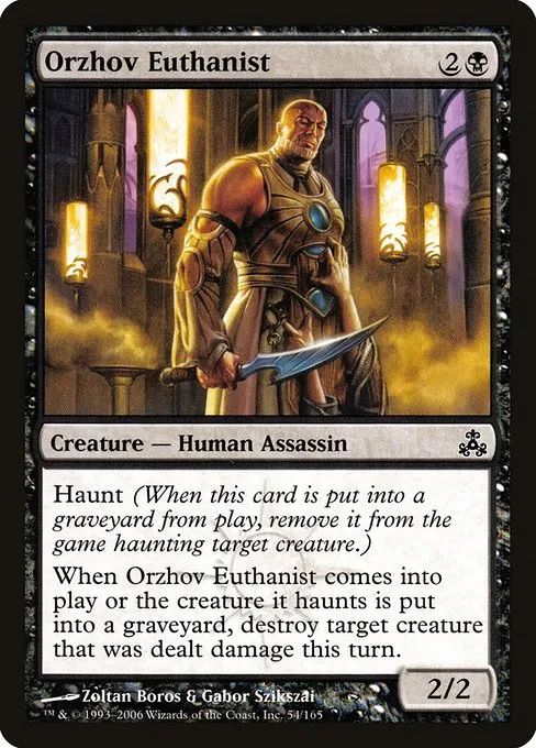 Orzhov Euthanist · Guildpact 54/167