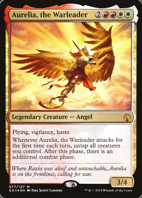 Aurelia, the Warleader · GRN Guild Kit 77/127