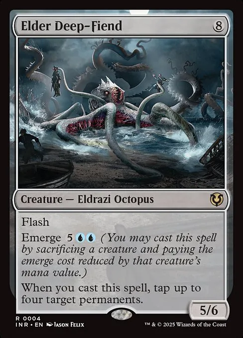 Elder Deep-Fiend · Innistrad Remastered 4/495