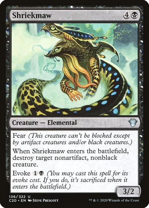Shriekmaw · Commander 2020 136/322