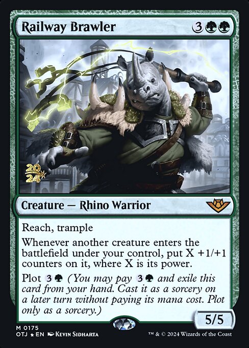 Railway Brawler · Outlaws of Thunder Junction Promos 175s/160