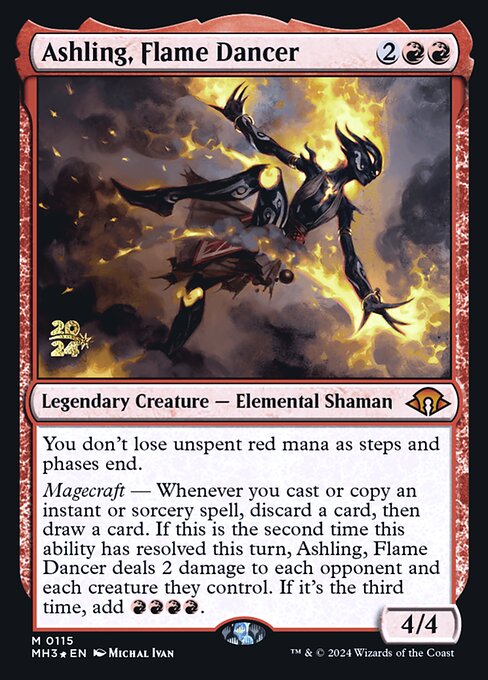 Ashling, Flame Dancer · Modern Horizons 3 Promos 115s/92