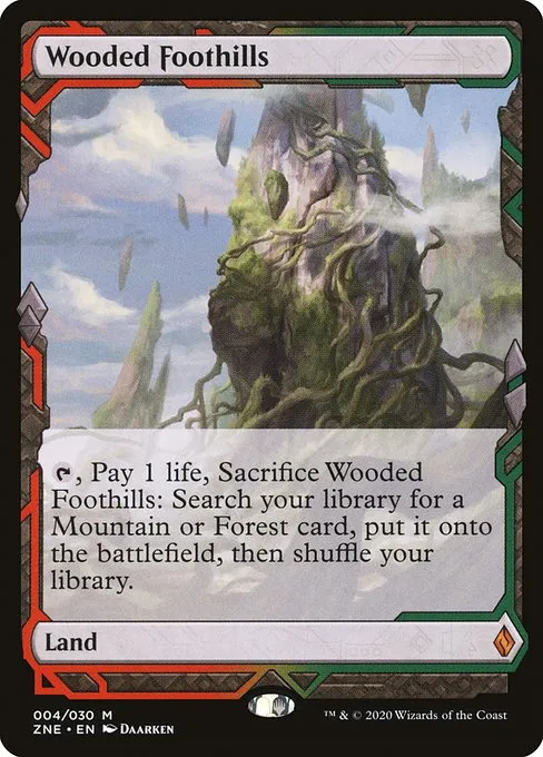 Wooded Foothills · Zendikar Rising Expeditions 4/30