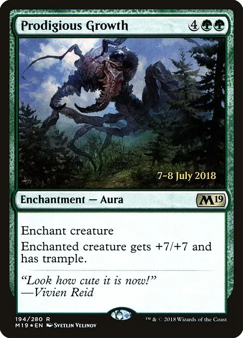 Prodigious Growth · Core Set 2019 Promos 194s/95
