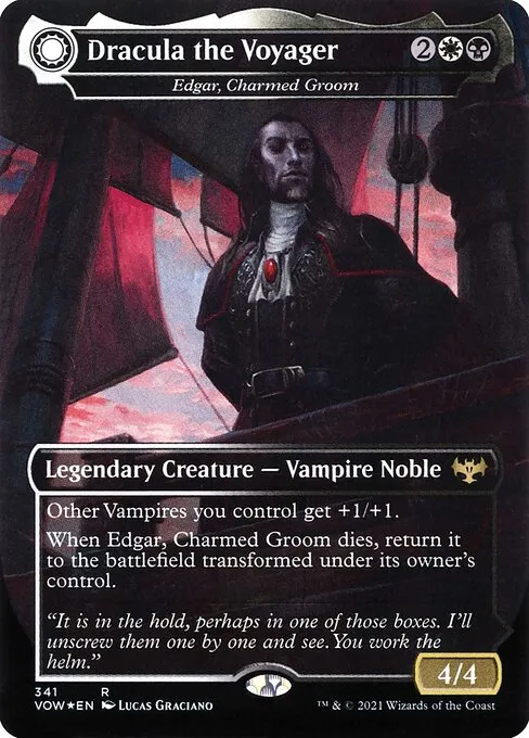 Edgar, Charmed Groom // Edgar Markov's Coffin · Innistrad: Crimson Vow 341/423