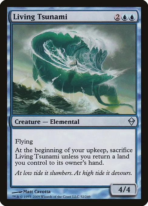 Living Tsunami · Zendikar 52/269