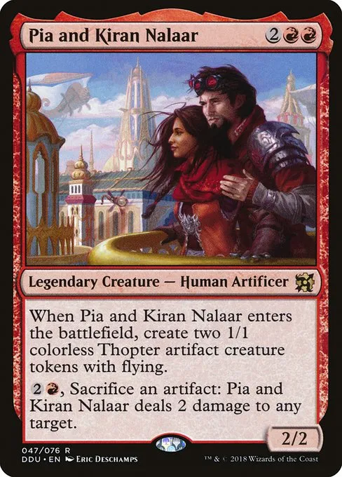 Pia and Kiran Nalaar · Duel Decks: Elves vs. Inventors 47/76