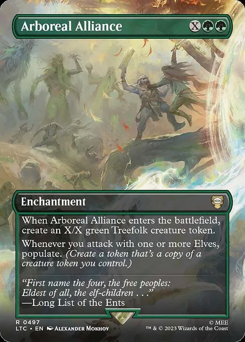 Arboreal Alliance · Tales of Middle-earth Commander 497/591