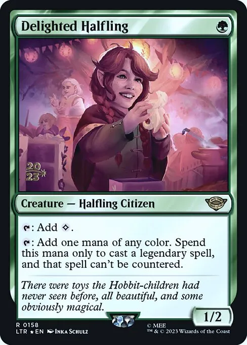 Delighted Halfling · Tales of Middle-earth Promos 158s/86
