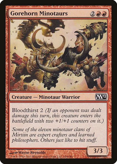 Gorehorn Minotaurs · Magic 2012 144/249