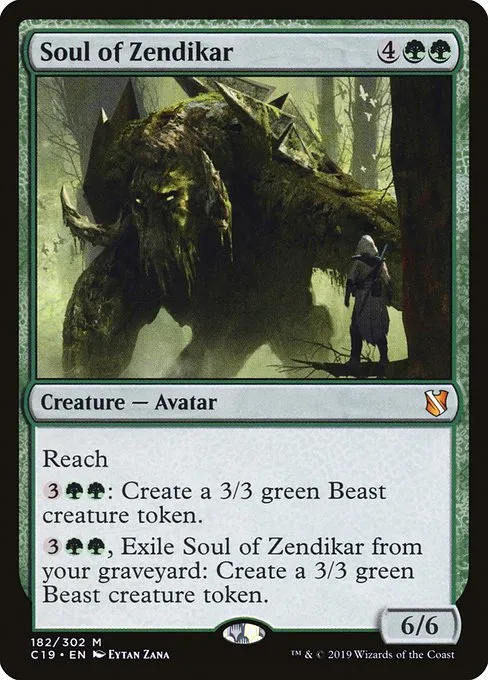 Soul of Zendikar · Commander 2019 182/302