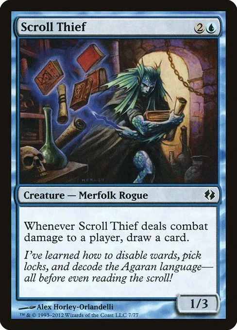 Scroll Thief · Duel Decks: Venser vs. Koth 7/77