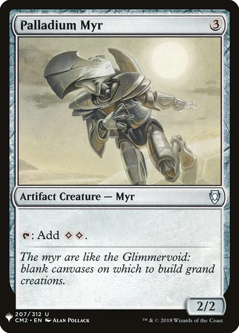 Palladium Myr · The List CM2-207/5050