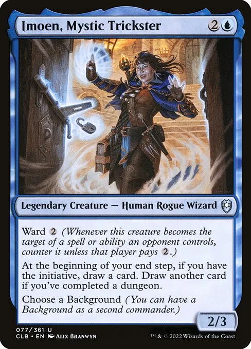 Imoen, Mystic Trickster · Commander Legends: Battle for Baldur's Gate 77/936