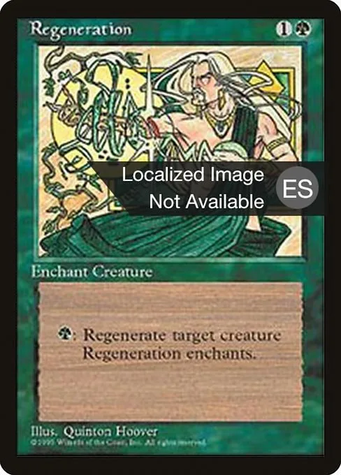 Regeneration · Fourth Edition Foreign Black Border 268/378
