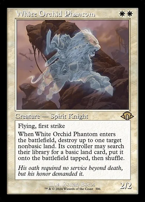 White Orchid Phantom · Modern Horizons 3 396/528
