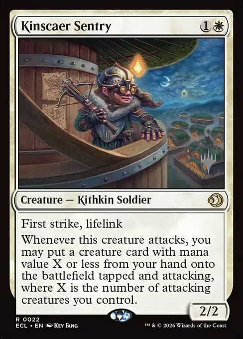 Kinscaer Sentry · Lorwyn Eclipsed Promos 22p/87