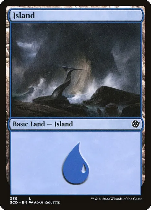 Island · Starter Commander Decks 339/352