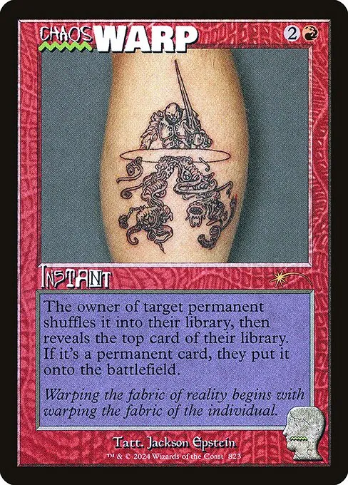 Chaos Warp · Secret Lair Drop 823/2547