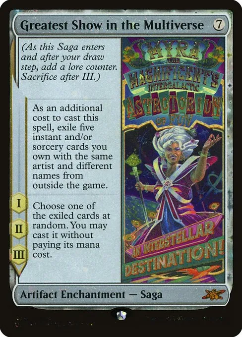 Greatest Show in the Multiverse · Unfinity 475/639