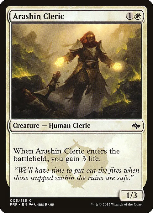 Arashin Cleric · Fate Reforged 5/191
