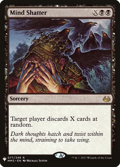 Mind Shatter · The List MM3-77/5050