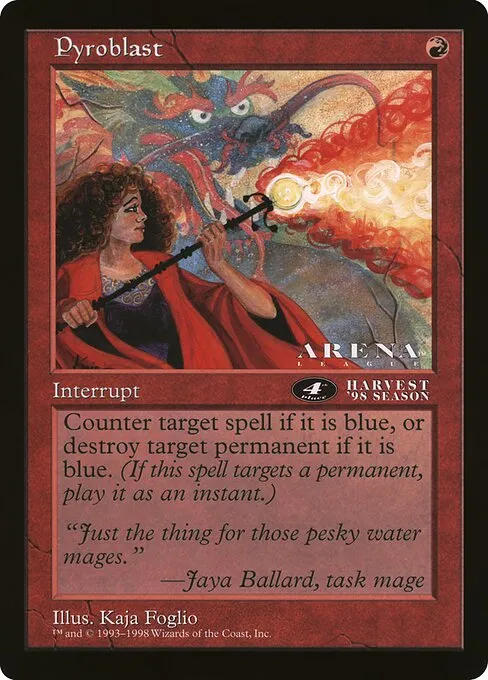 Pyroblast · Oversized League Prizes 55/83