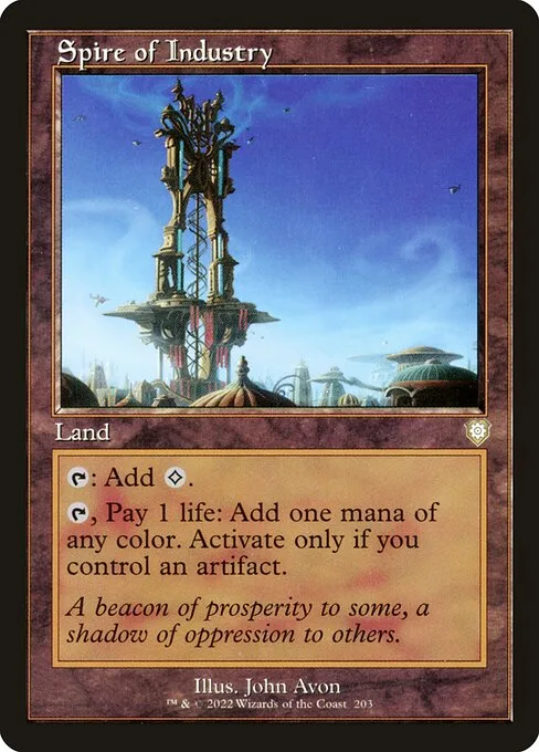 Spire of Industry · The Brothers' War Commander 203/209