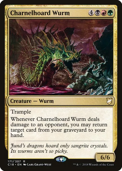 Charnelhoard Wurm · Commander 2018 171/307