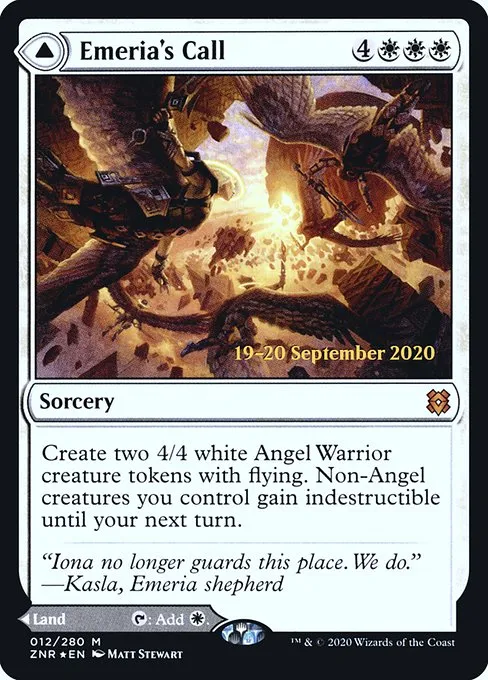 Emeria's Call // Emeria, Shattered Skyclave · Zendikar Rising Promos 12s/153