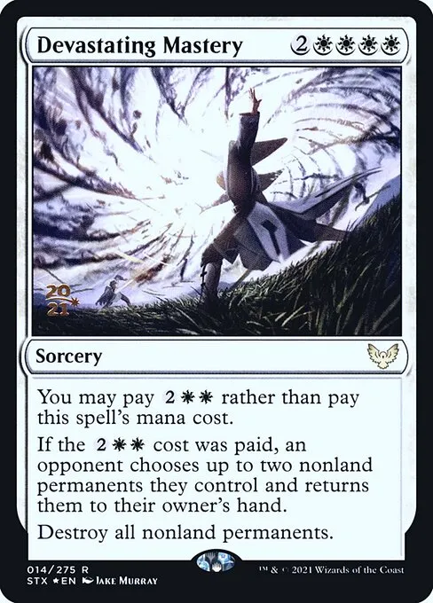 Devastating Mastery · Strixhaven: School of Mages Promos 14s/164