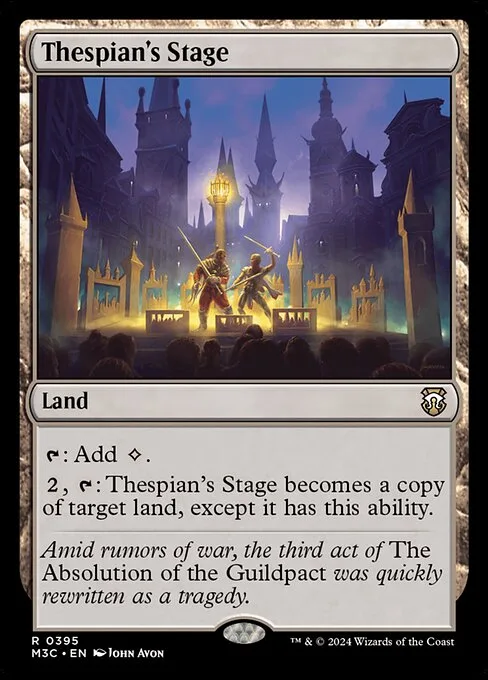 Thespian's Stage · Modern Horizons 3 Commander 395/398