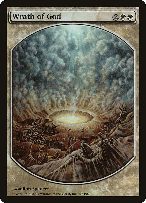 Wrath of God · Magic Player Rewards 2007 1/7