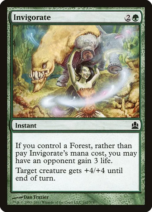 Invigorate · Commander 2011 162/318