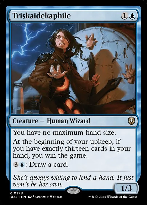 Triskaidekaphile · Bloomburrow Commander 178/356