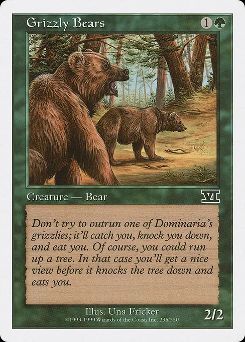 Grizzly Bears · Classic Sixth Edition 236/351