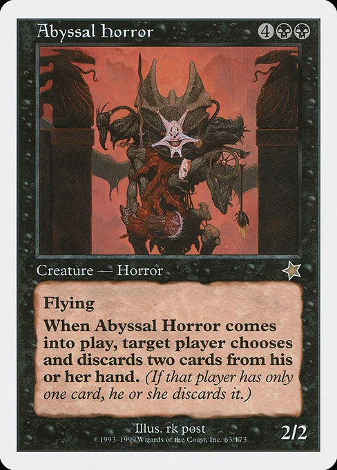 Abyssal Horror · Starter 1999 63/173