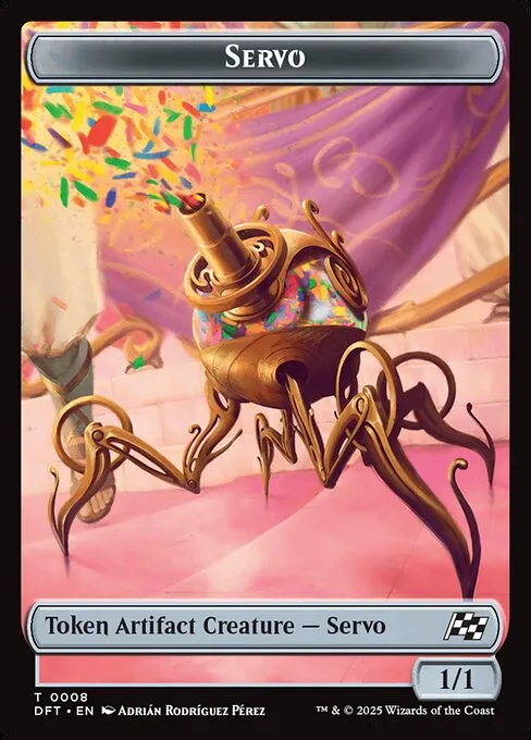 Servo · Aetherdrift Tokens 8/14