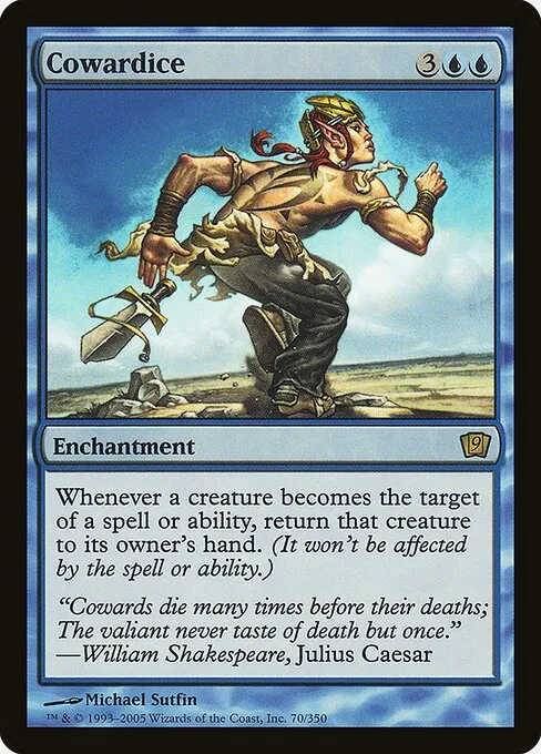 Cowardice · Ninth Edition 70★/710