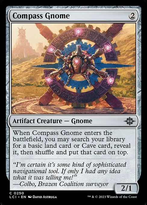 Compass Gnome · The Lost Caverns of Ixalan 250/416