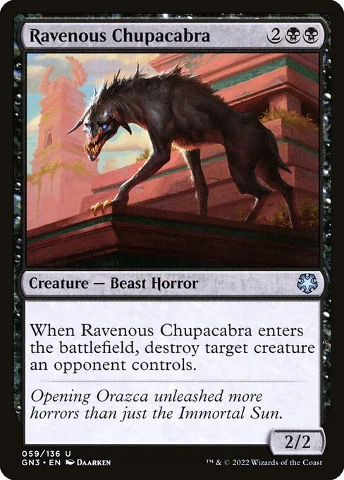 Ravenous Chupacabra · Game Night: Free-for-All 59/135